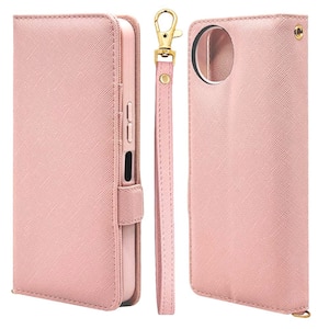 ���X�^�o�i�i�bAQUOS wish4 (SH-52E/A402SH)�p �蒠�^�P�[�X+�n���h�X�g���b�v�i���C�g�s���N�j�b8013AW4BHSLPK