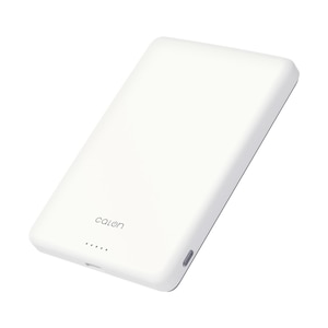 ���X�^�o�i�i�bType-C 1�|�[�g ���^�}�O�l�b�g�t ���C�����X ���o�C���o�b�e���[ 5000mAh CALON�i�z���C�g�j�bRLI050WCC15W01WH