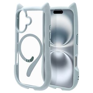 ���X�^�o�i�i�biPhone16�p MIMI �L���n�C�u���b�h�P�[�X TPU�~PC MagSafe�Ή��i�X���[�L�[�u���[�j�b8150IP461HPMSBL
