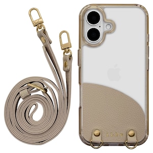���X�^�o�i�i�biPhone 16�p ILBE �n�C�u���b�h�P�[�X TPU�~PC �V�����_�[�X�g���b�v�t���i�G�g�[�v�j�b8176IP461PCEP