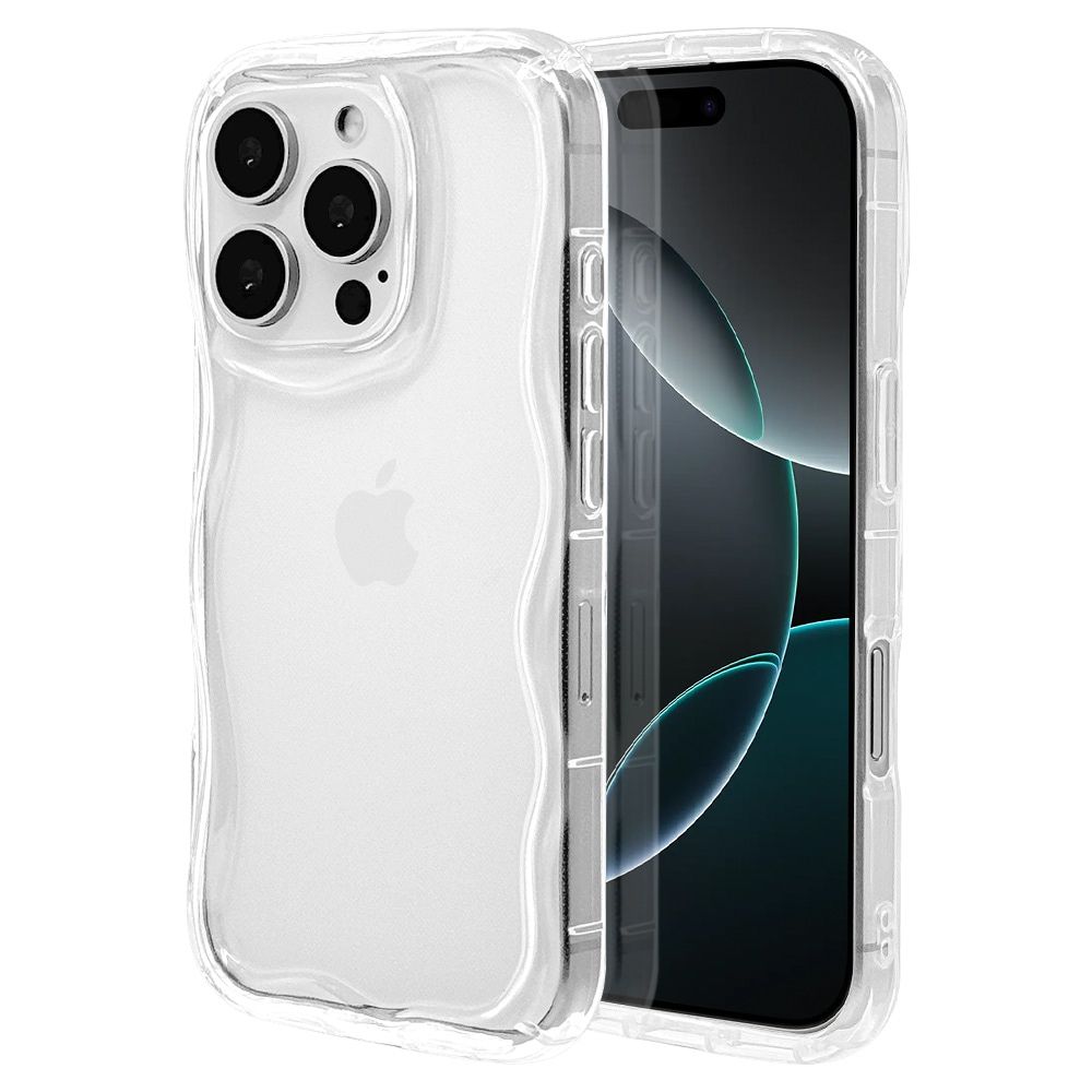 iPhone 16 Pro用 MY.DECOR ウェーブTPUケース - INSIDE