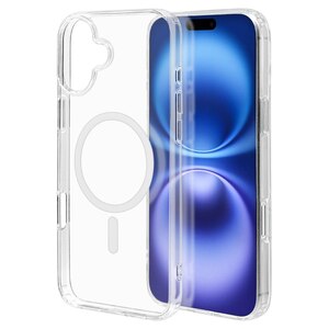 ���X�^�o�i�i�biPhone 16 Plus�p RHINOX �n�C�u���b�h�P�[�X TPU�~�A�N���� MagSafe�Ή��i�N���A�j�b8264IP467HAMCL