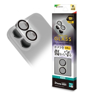 ���X�^�o�i�i�biPhone 16/16 Plus�p �J���������Y�ی�K���X�t�B���� �A���~�t���[���i�V���o�[�j�bCR4356IP4617