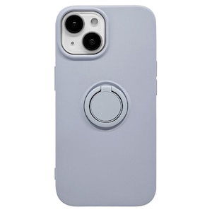 ラスタバナナ｜iPhone 15/14/13用 TPUリングケース（スモーキーブルー）｜8401IP361TPRSBL