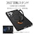 ���X�^�o�i�i�bGalaxy S25 Ultra�p ZEROSAFE SHAFT ���C�����X�[�d�Ή� 360����]�X�^���h�P�[�X�i�t���X�g�u���b�N�j�b8760GS25UZSFSBK