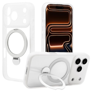 ���X�^�o�i�i�biPhone 17 Pro�p ZEROSAFE �� ��]�X�^���h ���͏[�d�Ή��i�z���C�g�j�b9005IP5BZSWH
