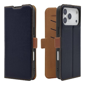 ���X�^�o�i�i�biPhone 17 Pro Max�p  ���^�蒠�P�[�X �T�C�h�}�O�l�b�g�i�l�C�r�[*�u���E���j�b9082IP5DBSMNVB