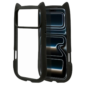 ���X�^�o�i�i�biPhone 17 Pro Max�p  MIMI �L���P�[�X TPU�~PC�i�u���b�N�j�b9107IP5DHPBK
