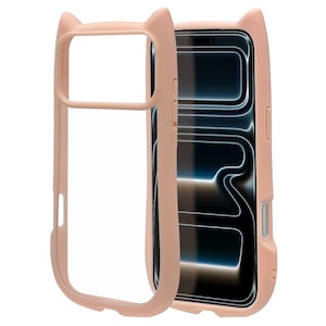 ���X�^�o�i�i�biPhone 17 Pro Max�p  MIMI �L���P�[�X TPU�~PC�i�X���[�L�[�s���N�j�b9108IP5DHPSPK