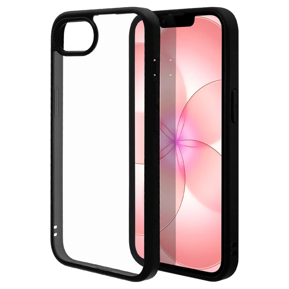 iPhone17e/16e用 RHINOX（ブラック×クリア） | ラスタバナナ