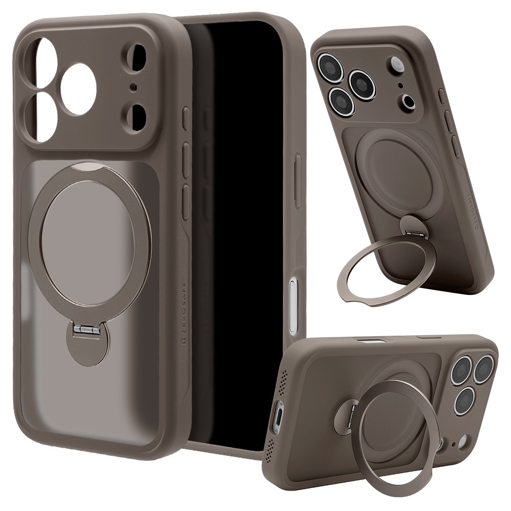 iPhone 18 Pro/17 Pro用 ZEROSAFE 極 SHAFT（フロストナチュラル