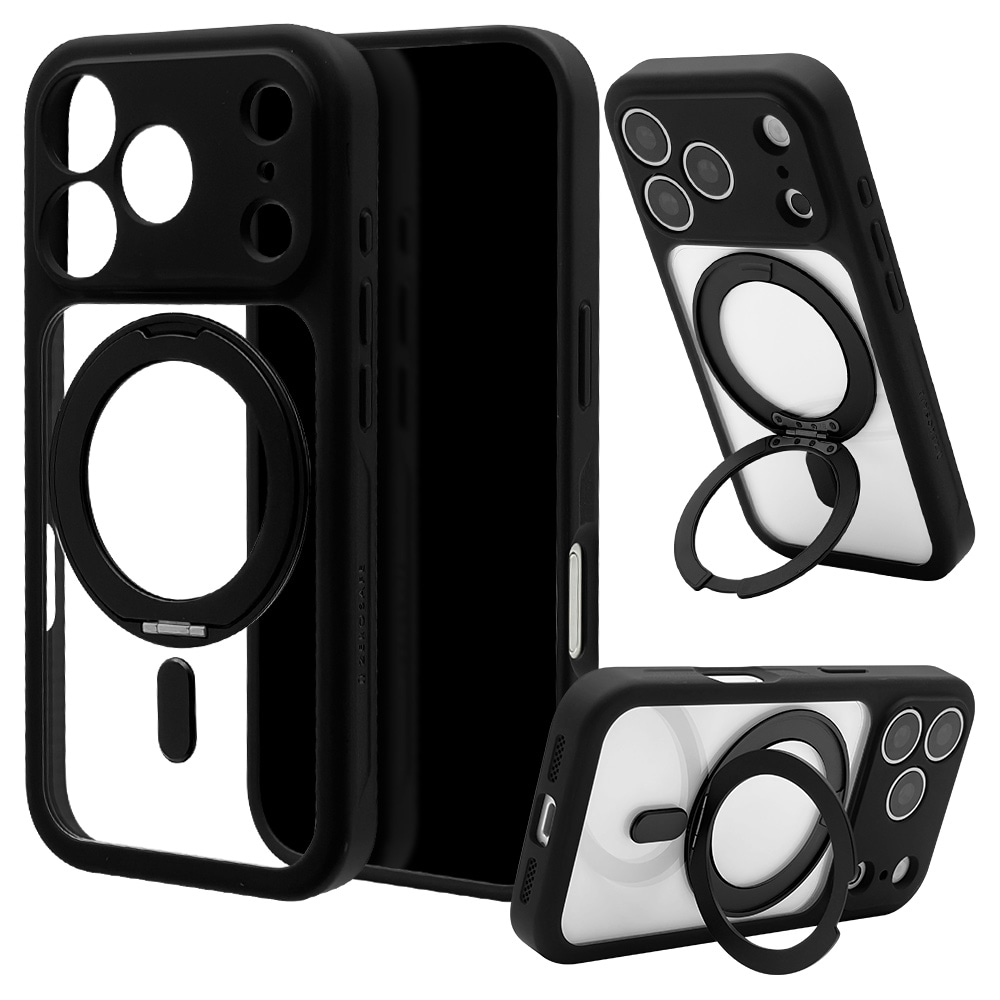 iPhone 18 Pro/17 Pro用 ZEROSAFE 極 Circle（ブラック） | ラスタ