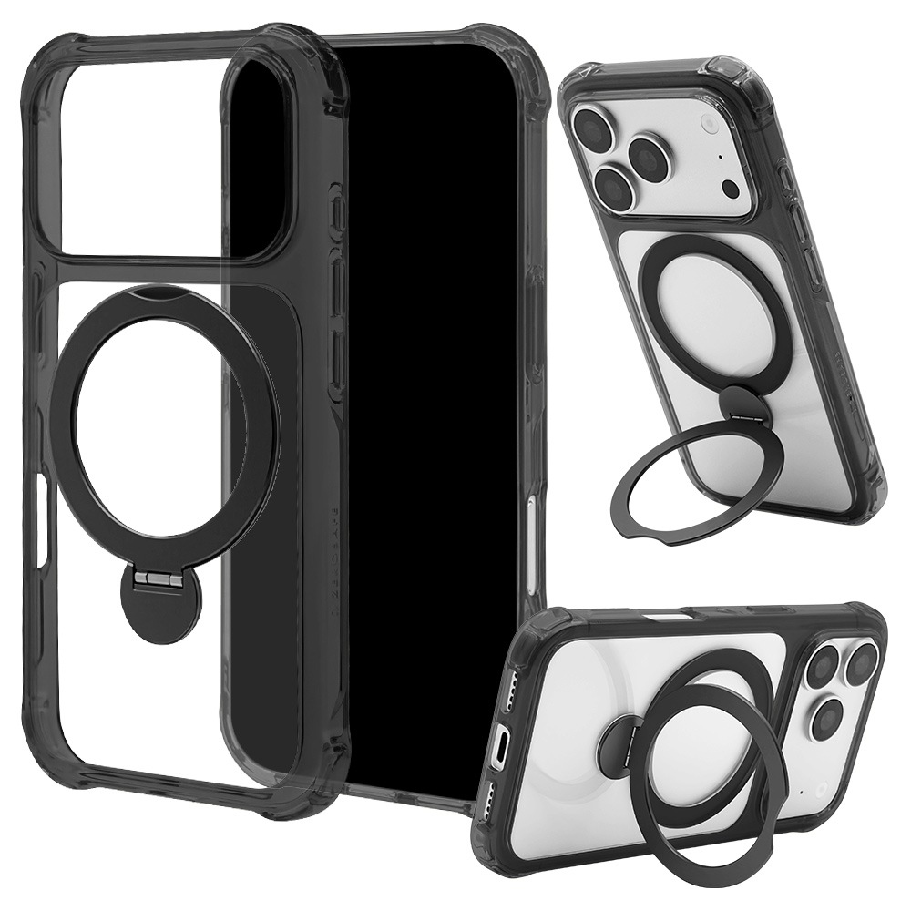 iPhone 18 Pro/17 Pro用 ZEROSAFE Crystal（クリアブラック） | ラスタ