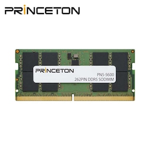 �v�����X�g���bPRINCETON�bDDR5-5600�iPC5-5600�j 262Pin SODIMM �m�[�gPC�p������ 16G 1���bPN5-5600-16G