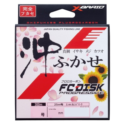 FC Disk プログレッシブ 沖ふかせ 300m(12号) | X-BRAID | FC