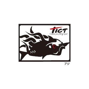 TICT�bTICT �A�W�X�e�b�J�[ 7.5�~10cm�bTICT ��޽ï�� 7.5�~10cm