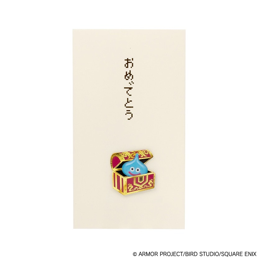 再生産】ドラゴンクエスト文具屋 ぽち袋『スライムと宝箱