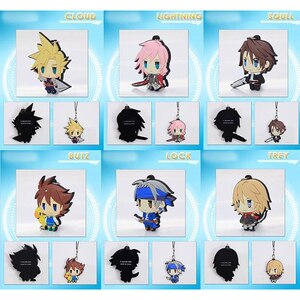 FINAL FANTASY トレーディングラバーストラップ【1BOX=6個入 