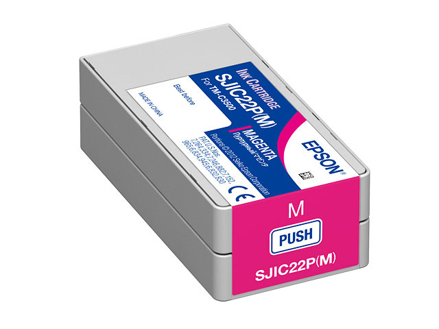 【新品】EPSON 純正インクカートリッジ SJIC22P TM-C3500用 EPSON インクカートリッジ シアン SJIC22PC 純正：日本最大級の