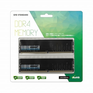 CFD�b�V�[�E�G�t�E�f�[�bCFD Standard DDR4-3200 �f�X�N�g�b�v�p������ 8GB 2���g�bW4U3200CS-8G