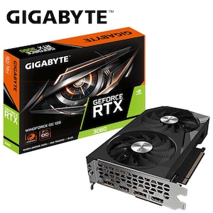 GIGABYTE�b�M�K�o�C�g�bGeForce RTX 3060 WINDFORCE OC 12G (rev. 2.0) / PCI-Express 4.0 �O���t�B�b�N�X�{�[�h�bGV-N3060WF2OC-12GD