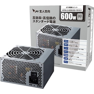 ���l�u���b80PLUS STANDARD ATX�d�� 600W�bKRPW-L5-600W/80+/R2.