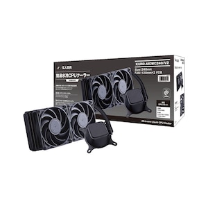 玄人志向｜簡易水冷CPUクーラー AIOWC/V2シリーズ 240mm LED無し｜KURO-AIOWC240/V2
