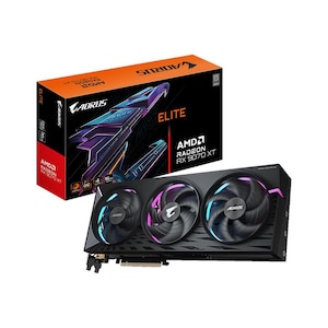 GIGABYTE｜ギガバイト｜GIGABYTE AORUS Radeon RX 9070 XT ELITE 16G / PCI Express 5.0 グラフィックボード｜GV-R9070XTAORUS E-16GD