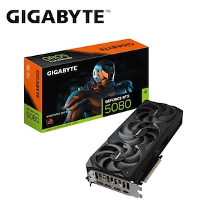 GIGABYTE�b�M�K�o�C�g�bGIGABYTE GeForce RTX 5080 WINDFORCE SFF 16G �O���t�B�b�N�{�[�h�bGV-N5080WF3-16GD
