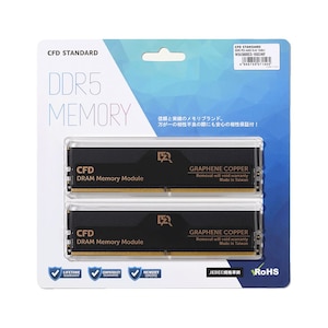 CFD�b�V�[�E�G�t�E�f�[�bCFD Standard DDR5-5600 �f�X�N�g�b�v�p �O���t�F�������q�[�g�V���N���� ������ 16GBx2���g�bW5U5600CS-16GC46F