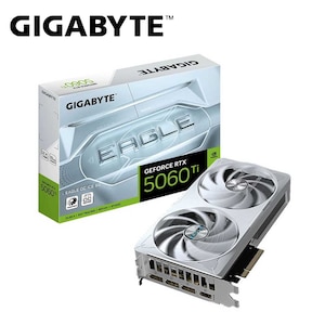 GIGABYTE�b�M�K�o�C�g�bGIGABYTE GeForce RTX 5060 Ti EAGLE OC ICE 8G / PCI Express 5.0 �O���t�B�b�N�X�{�[�h�bGV-N506TEAGLEOC ICE-8GD