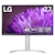 LGエレクトロニクス｜エルジー｜4K液晶ディスプレイ(27型/IPS/4K UHD 3840×2160/60Hz/5ms/HDR400/HDMI2.0/DP1.4/USB Type-C/VESA/3年保証・無輝点保証)(ホワイト/シルバー)｜27BP85UN-W