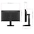 LG�G���N�g���j�N�X�b�G���W�[�b�t���f�B�X�v���C(23.8�^/IPS/FullHD 1920�~1080/100Hz/5ms)(�u���b�N)�b24MS570B-B