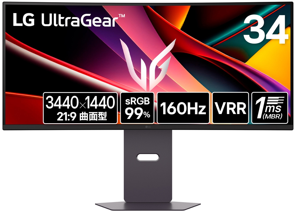 ゲーミング液晶ディスプレイ(34型/曲面/VA/UWQHD 3440×1440