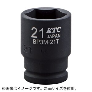 KTC(���s�@�B�H��)�b9.5sq.�C���p�N�g�����`�p�\�P�b�g(�Z�~�f�B�[�v����)21mm�bBP3M-21T