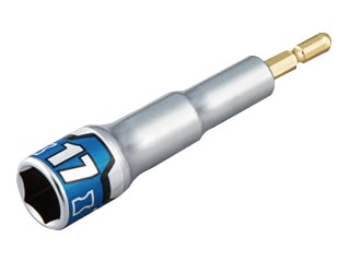 6.35mm インパクトドライバ用ソケットビット「難攻不落」 対辺