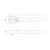 KTC(���s�@�B�H��)�b9.5sq ���`�F�b�g�n���h�� �M�A��90 180mm�bBR390