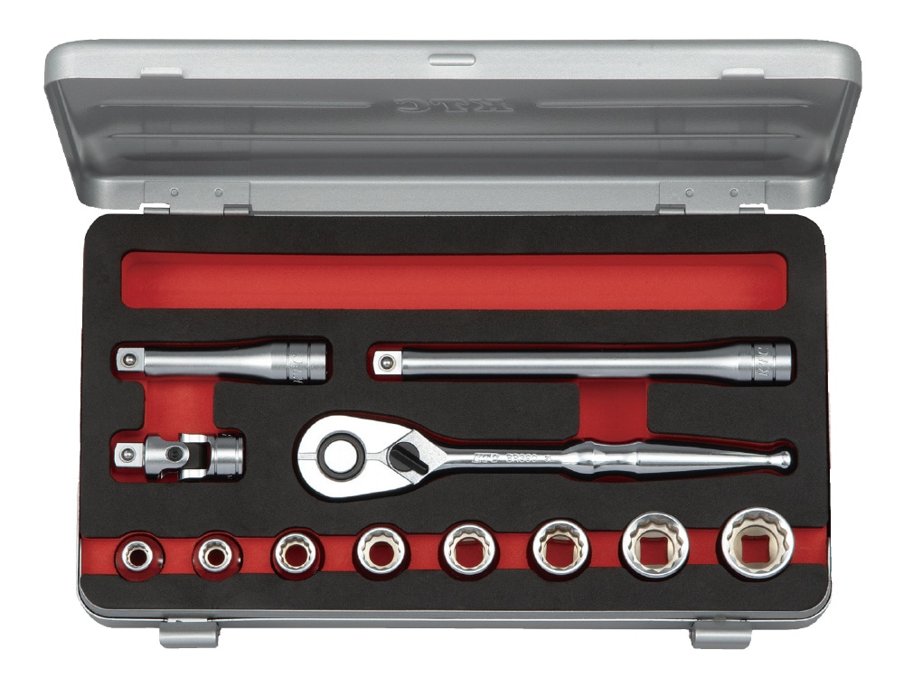 KTC  TB308X  9.5sqソケットレンチ12点セット  新品未使用品 9.5sq.ソケットレンチセット[12点] TB308 / TB308X KTC / 京都