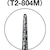 �g���X�R���R�b�_�C�������h�o�[ ��1.2�~�n��8�~��2.35 #140�bT2-804M