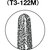 �g���X�R���R�b�_�C�������h�o�[ ��2.5�~�n��7�~��3 #140�bT3-122M