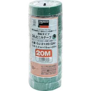 �g���X�R���R�b�E���^�C�v�r�j�[���e�[�v 19mm�~20m 10������i�΁j�bGJ-2120-GR