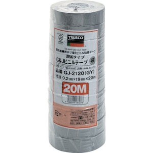 �g���X�R���R�b�E���^�C�v�r�j�[���e�[�v 19mm�~20m 10������i�O���[�j�bGJ-2120-G