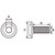 �L�^�R�b�t�����W�t�{�^���L���b�v�{���g�@M5XP0.8X25mm�@1����b0900-052-10004
