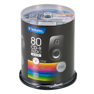 �o�[�x�C�^���b���y�pCD-R80��100���p�b�N�bMUR80FP100SV1