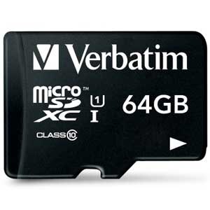 Microsdxcメモリーカード 64gb Class10 Joshin Webショップ 通販 バーベイタム Mxcn64gjvz2