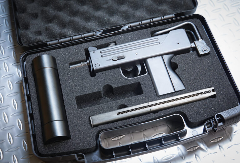 ガスブローバック・サブマシンガン イングラム M11 サプレッサー
