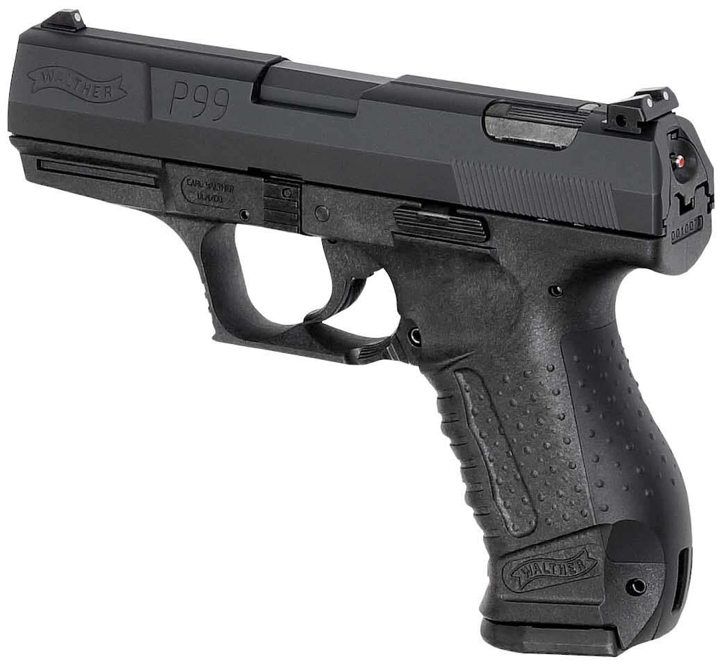 再生産】ワルサー P99 ブローバック ブラック ガスガン【対象年