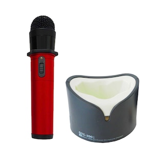 PENTATONIC｜マイマイク GTM-200 専用充電器セット（ノーブルレッド）｜GTM-200ｾｯﾄﾉ-ﾌﾞﾙﾚｯﾄﾞ