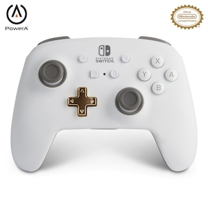 PowerA�b�G���n���X�h�E���C�����X�R���g���[���[ for Nintendo Switch�@�z���C�g�b1518390JP-02