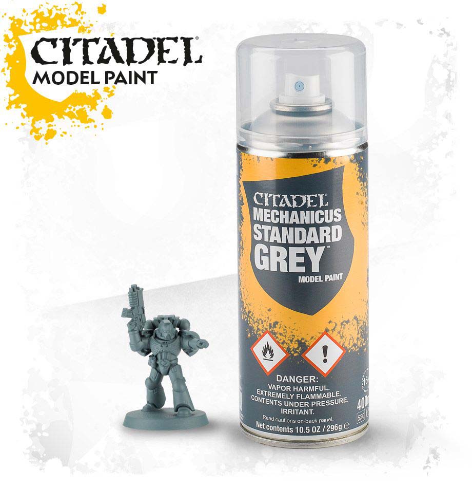 シタデルスプレー MECHANICUS STANDARD GREY SPRAY メカニカス